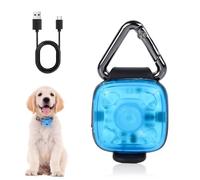 AMFUN LED Dog Collar Light, Light Up Dog Collar with Rechargeable Battery, Adjustable for Small Medium Large Dogs, Increased Dog's Safety