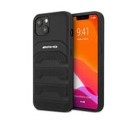 AMG Case Leather Embossed Lines Black - iPhone 14 Plus