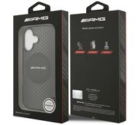 AMG Double Layer Transparent Graphics Case with MagSafe for iPhone 17 6.3" Black