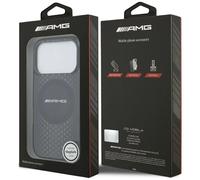 AMG Double Layer Transparent Graphics Case with MagSafe for iPhone 17 Pro Black