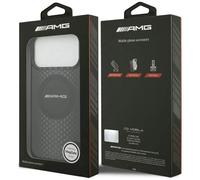 Case Mercedes AMG Magsafe IPHONE 17 Pro Max Plastic Black Transparent Logo