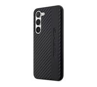 AMG Galaxy S23+ cover, black - carbon stripes & embossing