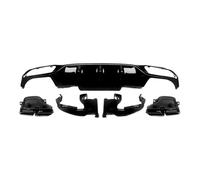 AMG Style Rear Diffuser With Exhaust Tip Compatible For Benz E-Class W213 2016-2020
