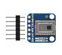 AMG8833 Thermal Imager 8x8 Array Temperature Sensors Temperature Measurement Human Body Detection Module Electronic Enthusiasts Supplies