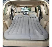 AMGASMG Car Air Mattress for Hon-da CRV Ⅳ 2017-2019, Portable Inflatable Car Bed for Back Seat and Trunk Sleeping, Thickened Flocking and PVC Surface with Inflation Pump,Grey