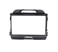 AMGASMG Car Stereo Frame for KIA Sportage 2010-2016, Double DIN Radio Fascia Audio Head Unit GPS Navigation Facia Adaptor Install, DVD Trim Face Panel Bezel