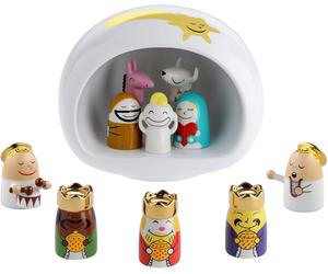 AMGI10SET Presepe Group Christmas crib Alessi