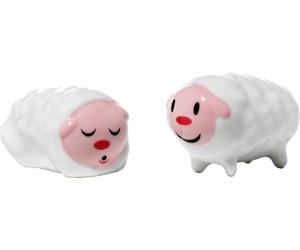 AMGI10SET3 Tiny Little Sheeps Porcelain Figure 2-er Set Alessi