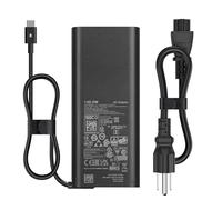 amguog 130W Laptop Charger Compatible with Dell XPS 15 15 2in1 9575 17 Precision 5530 2in1 5550 5750 3560 3550 3551 Latitude 7410 7310 7210 9410 9510 9575 5420 5520 5510 Power Adapter Type C Tip