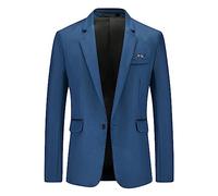 AMhomely Jacket Men Blazer Jackets Smart Casual Solid Casual Suit Jacket Single Breasted Slim Fit Suit Long Sleeve Outwear & Jackets Office Work