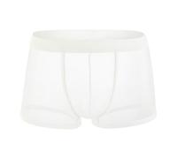 AMhomely Mens Boxers Shorts, Solid Basic Underwear Trunks Men's Sexy Underwear Mesh Middle Waist Leisure Sexy Bedroom Underpants Hipsters Underpants Knickers Briefs