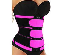 AMhomely Waist Trainer for Women, Women Belt Tummy Control Waist Cincher Trimmer Sauna Sweat Slimming Body Shaper Workout Girdle Belly Band Stomach & Trimmer Corset Wrap Belly Shaper