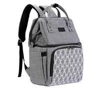 AmHoo Insulated Lunch Box Cooler Backpack Waterproof Leak-Proof Lunch Bag Tote for Men Women Hiking Beach Picnic Trip with Strongest YKK Zipper Gray