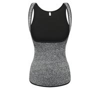 AMHSNIJI Women's body shaper Sports Sweat-wicking Vest For Fitness, Belly-lifting, Bust-lifting And Body-shaping-snowy Ash-2xl