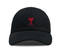 Ami de Coeur Baseball Cap - male - Ami Paris - Hats & Caps - Black - ONE SIZE - Accessories ONE SIZE