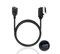 AMI MDI USB Music Interface MP3 Adapter USB Audio Adapter Cable Compatible with Audi Q3 Q5 Q7 R8 A1 A2 A3 A4 A5 A6 A7 A8 Q5 Q7 R8 TT S4 S6 S8 TT CC Tiguan Touareg Sportwagen Skoda Golf