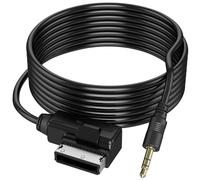AMI/MMI AUX Cable - MDI to AUX, MMI to AUX, AMI Adapter for Audi AUX Cord, Compatible with Audi Music Interface Volkswagen Media-in Socket - 6 Foot Extra Long