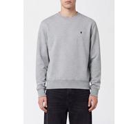 AMI PARIS Crewneck Sweatshirt in Cotton with Embroidered Ami de Coeur Logo - Size: M - male