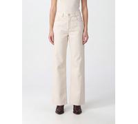 AMI PARIS High-Waisted Straight Jeans in Cotton Denim with Five Pockets - Size: 26 - female