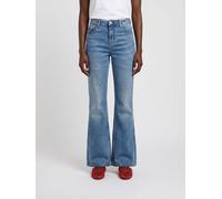 AMI PARIS Jeans Woman color Blue - Size: 27 - female