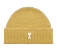 AMI Paris Men's Alpaca Knit Beanie Anis/Ecru