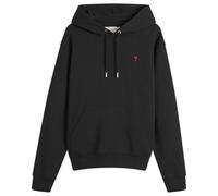 AMI Paris Men's Ami De Coeur Hoodie Black