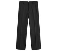 AMI Paris Men's Contrasted Straight Pant Black/Black