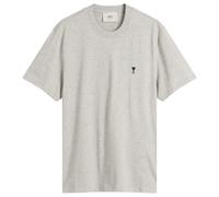 AMI Paris Men's Light Jersey ADC T-Shirt Gris Cendre Chine