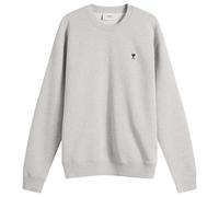 AMI Paris Men's Loopback Light Fleece ADC Sweatshirt Gris Cendre Chine