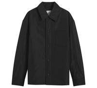 AMI Paris Men's Technical Taffetas Overshirt Noir Medium