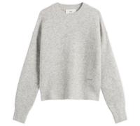 AMI Paris Men's Wool And Alpaca Knit Crew Neck Jumper Gris
