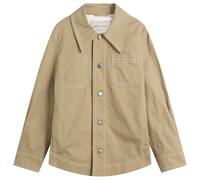 AMI Paris Men's Worker Shirt Jacket Beige Taupe