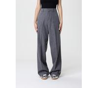 AMI PARIS Pants Woman color Grey - Size: 38 - female