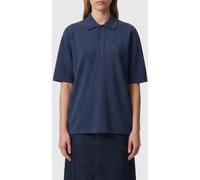 AMI PARIS Polo Shirt Woman color Blue - Size: M - female