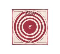 AMI Paris printed place des victoires scarf - Red OS