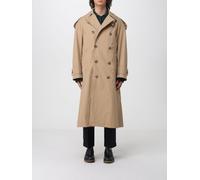 AMI PARIS Relaxed Fit Double-Breasted Cotton Trench Coat - Size: S - male