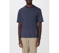 AMI PARIS Striped Cotton T-shirt - Size: XXL - male