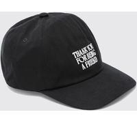 AMI PARIS Thank You For Being A Friend Cotton Twill Hat - Size: OS - male