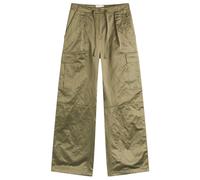 AMI Paris Women's Zipped Cargo Trousers Loden