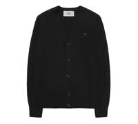 AMI Small Heart Logo Wool Cardigan 'Black' HKC361-001-009 M