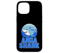 Amia Shark Family Reunion Squad First Last Name Case for iPhone 15