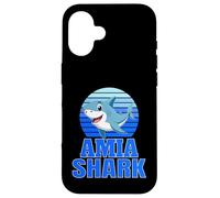 Amia Shark Family Reunion Squad First Last Name Case for iPhone 16