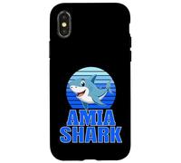Amia Shark Family Reunion Squad First Last Name Case for iPhone X/XS