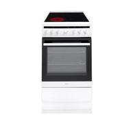 Amica 508CE2MSW 50cm Electric Cooker with Ceramic Hob - White