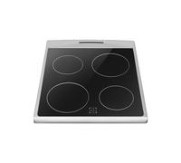 Amica 50cm Electric Cooker Silver