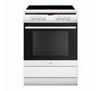Amica 60cm Electric Cooker - White 608CE2TAW