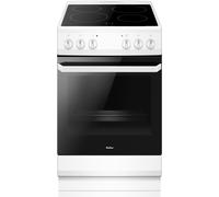 Amica AFC1530WH 50cm Electric Cooker with Ceramic Hob - White - A Rated, White
