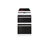 Amica AFC5550WH - White 4 Zone Electric Cooker - Catalytic cleaning - A/A energy