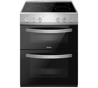 Amica AFC602SS 60cm Electric Cooker - Silver