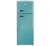 Amica FDR2213DB/1 144cm High Small Fridge Freezer - Duck Egg Blue - E Rated, Blue